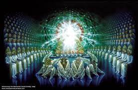 God's heavenly throne